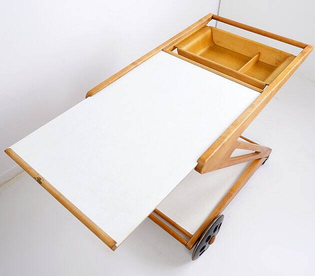 "Mobilo PE03" Serving Trolley by Cees Braakman for Pastoe, 1950s