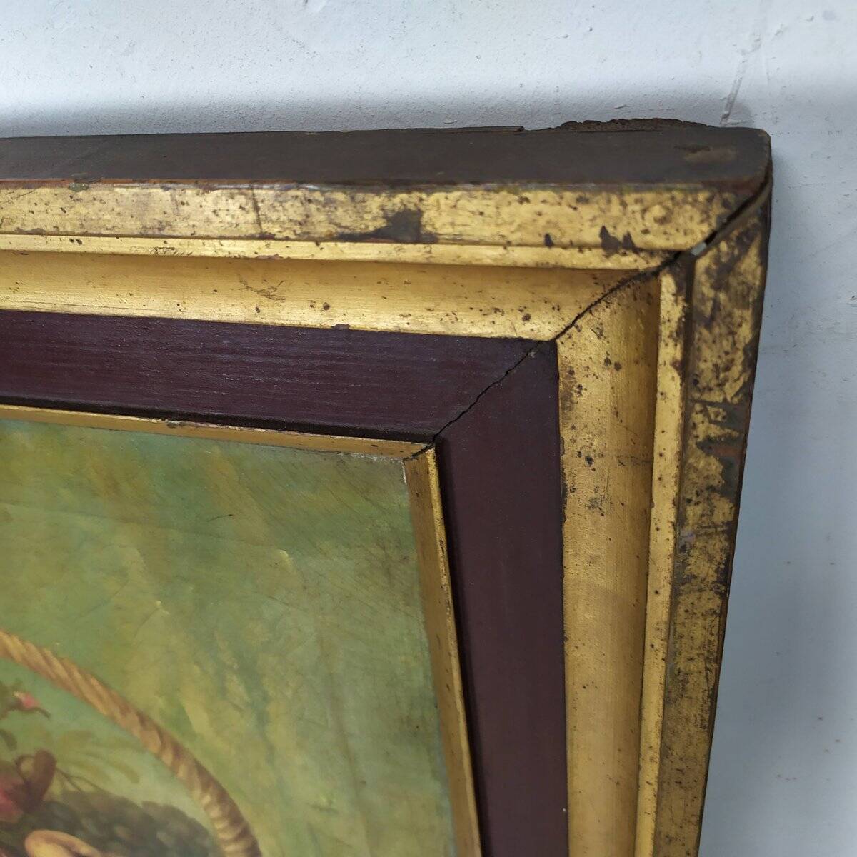Still life, oil on canvas, framed