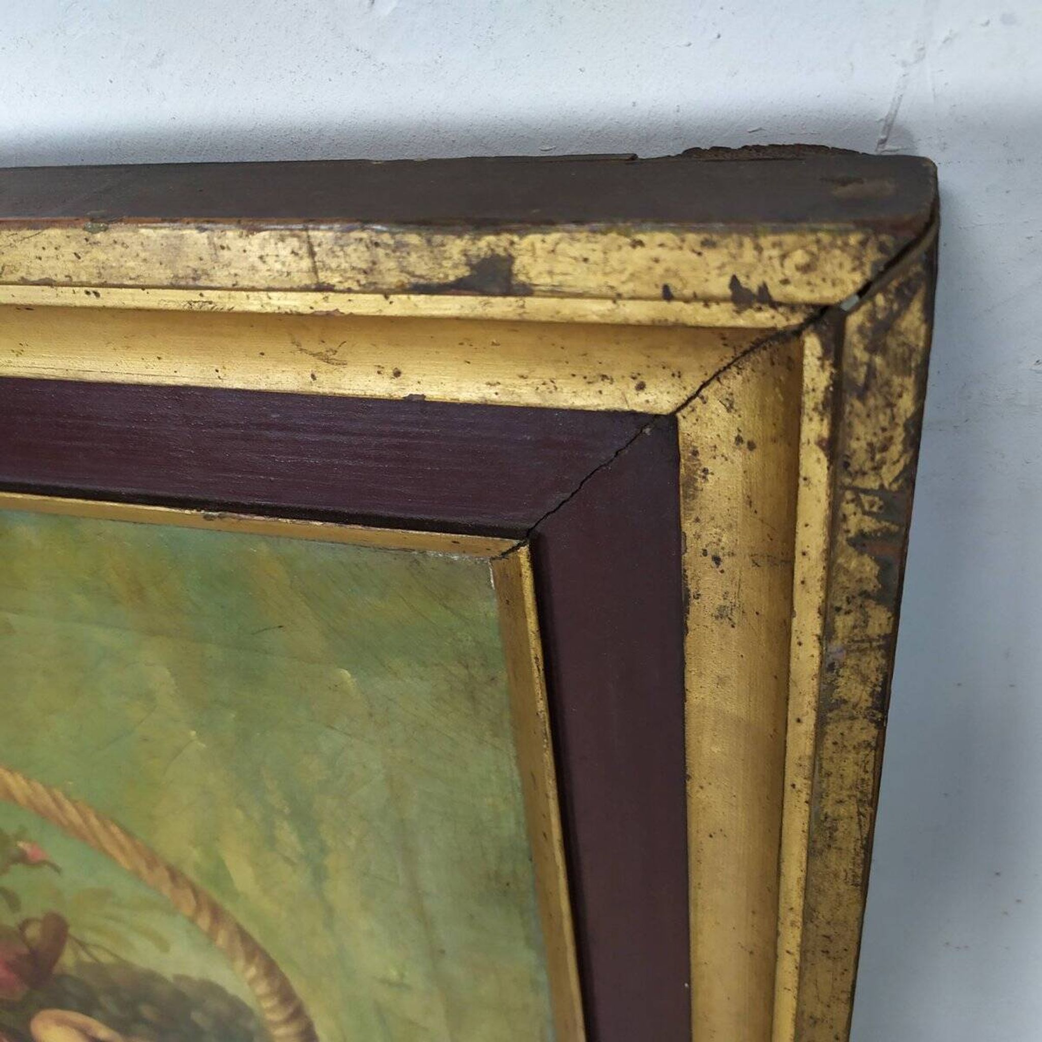Still life, oil on canvas, framed