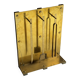 Brass fireplace set 1960s