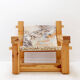 "Lincoln Rocca" armchair in solid pine by KRJST Studio – 21st century