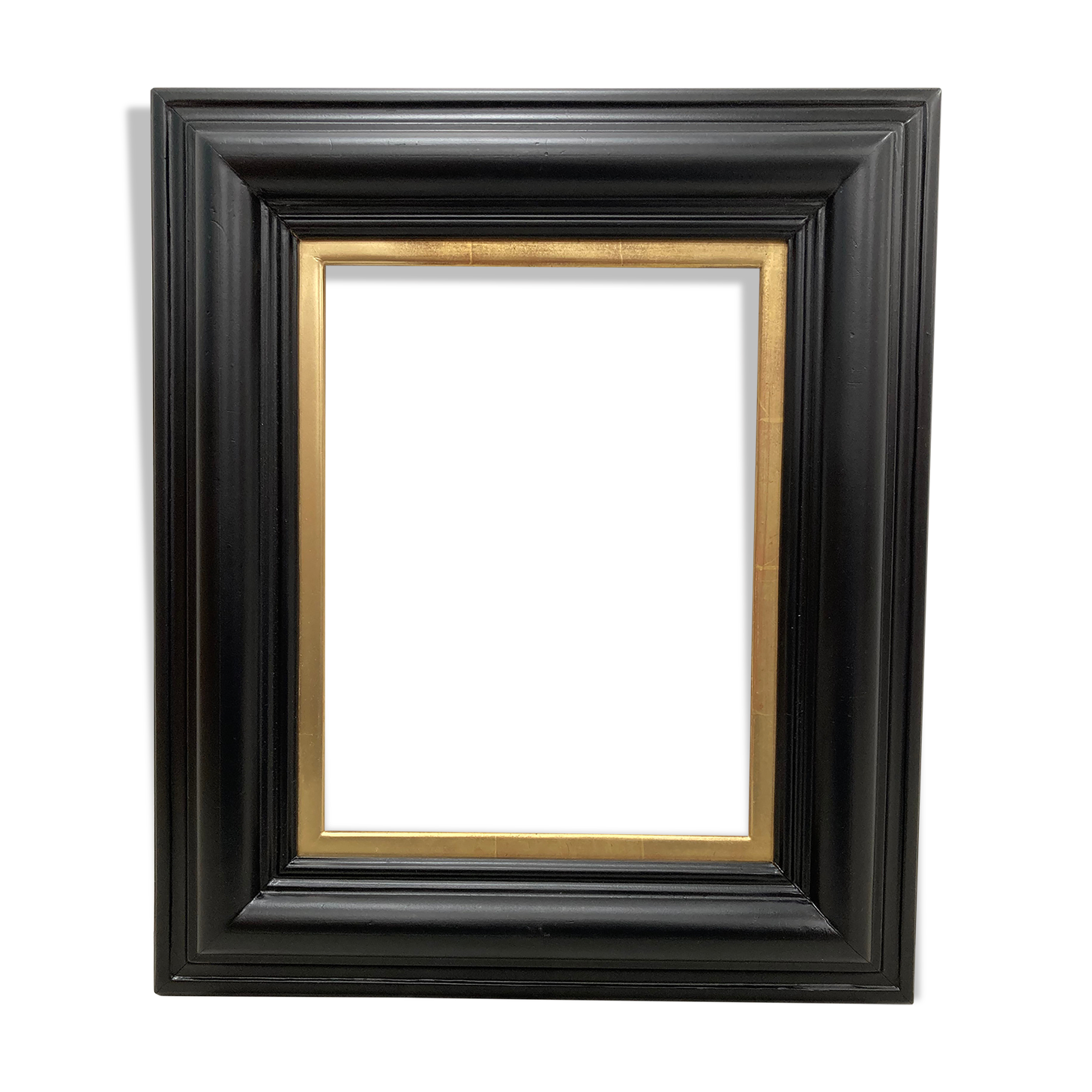 Black frame and vintage gold