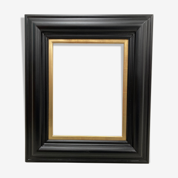 Black frame and vintage gold