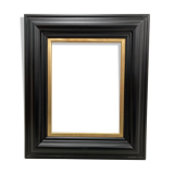 Black frame and vintage gold