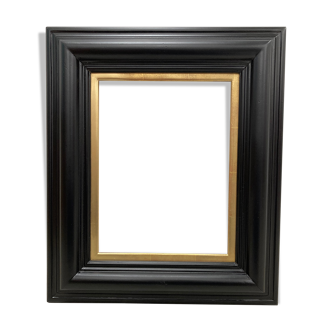 Black frame and vintage gold