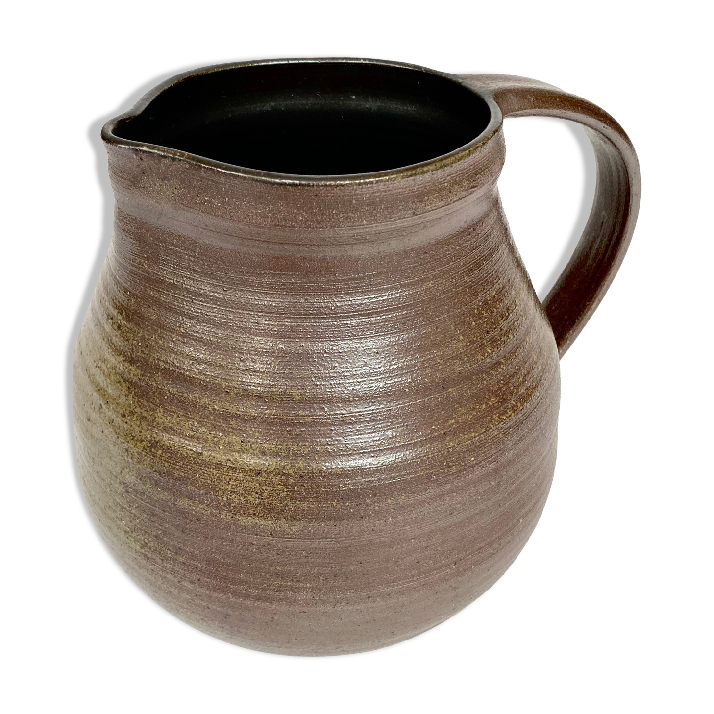 Vintage stoneware jug or vase from the 70s