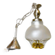 Italian Art Glass hanging lamp 1960s