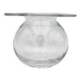 "Saturnus" vases by Nanny Still, Riihimäen Lasi, Fumé & Clair, Scandi design.