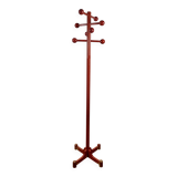 Porte manteau postmoderne rouge, Italie, 1980s