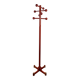 Red postmodern coat rack, Italy, 1980s