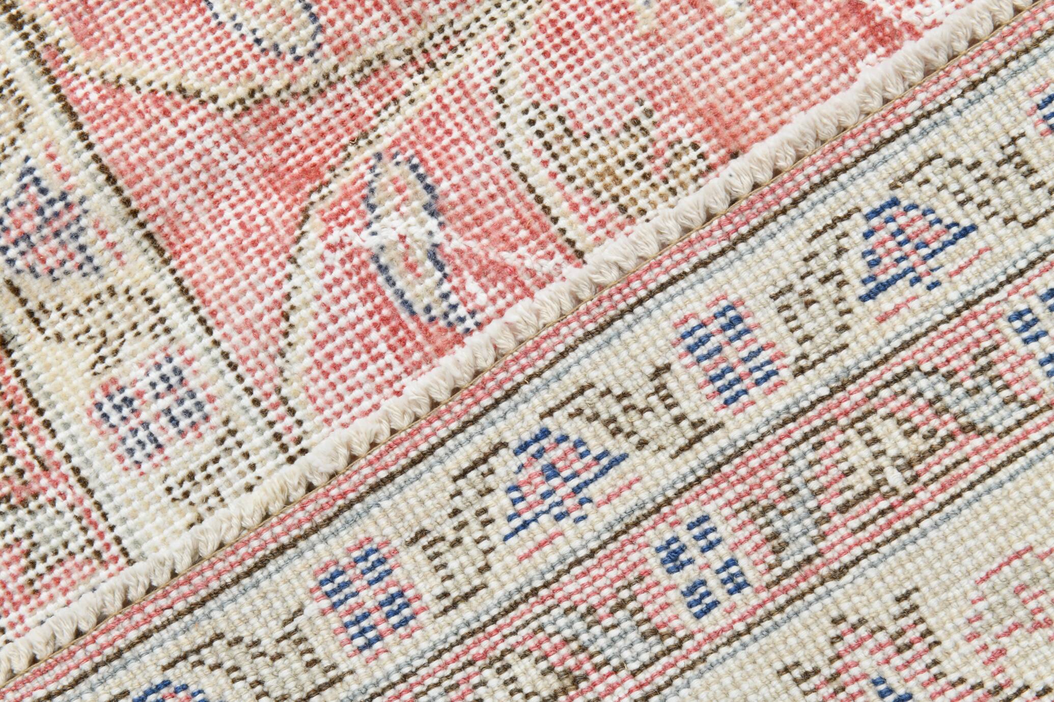 7x10 Dusty Red Persian Area Rug, 205x322Cm