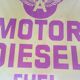 Enamelled plate Motor Diesel