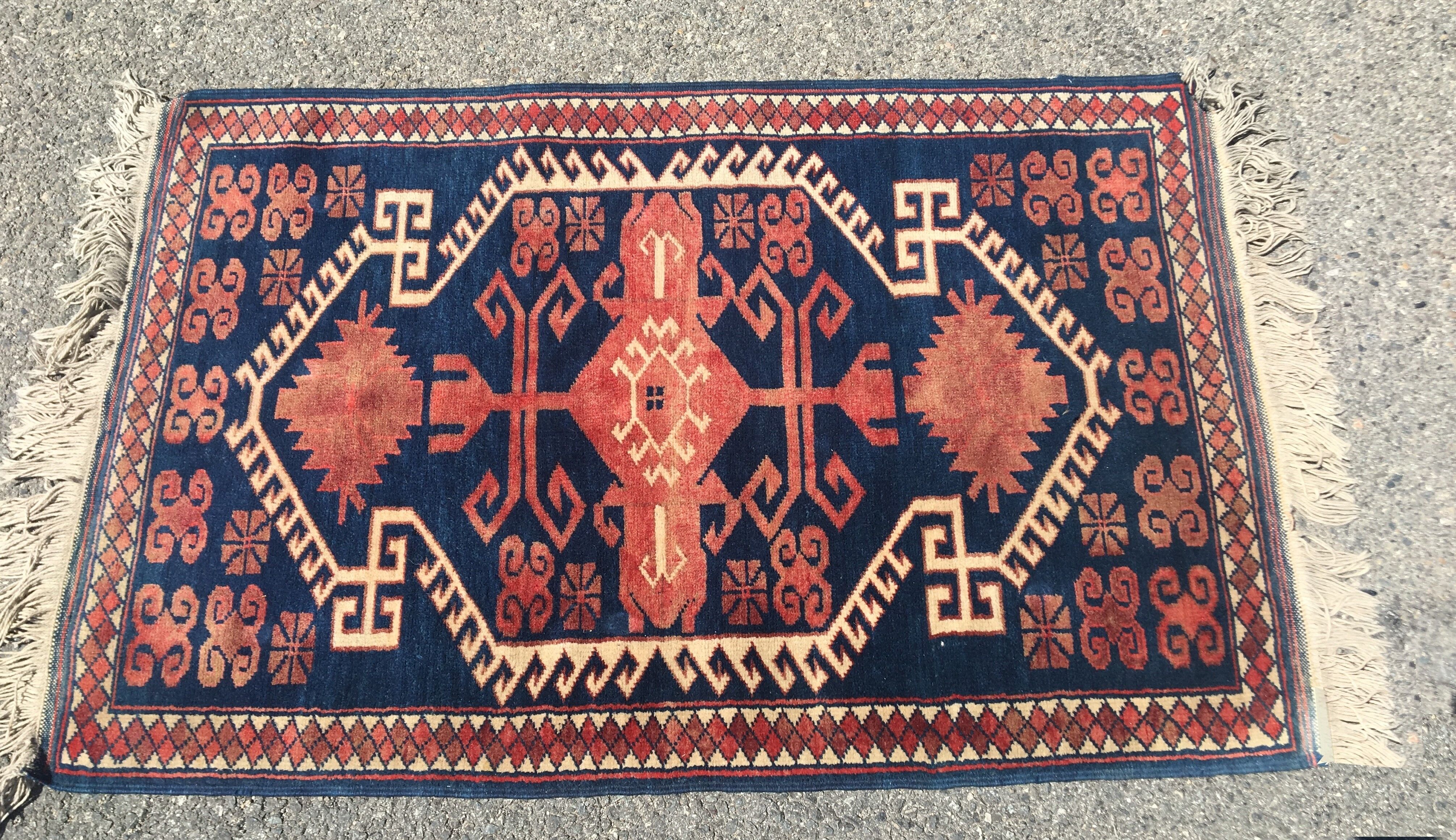 Turkish orient carpet Yagcibedir, 1.17 X 0.75 meters, in wool