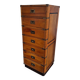 Nautical style chest of drawers.
