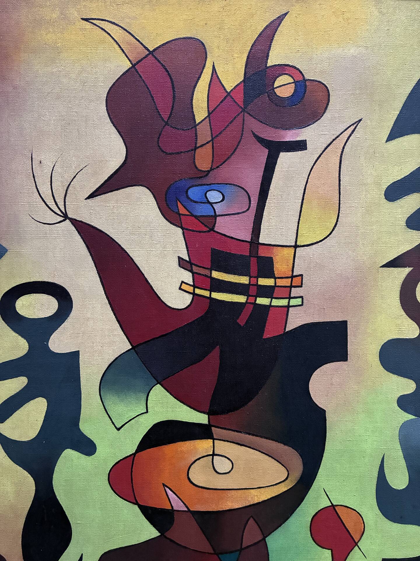 Abstraction André Poujet 1947