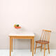 Extendable formica table