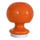 Orange globe lamp pop Space Age