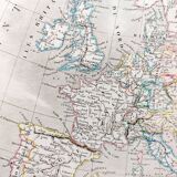 Old Map 1836 - Map of Europe