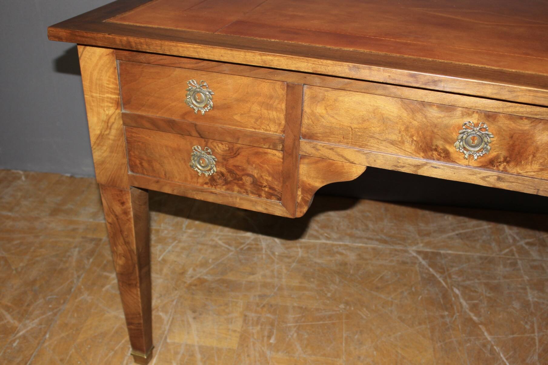 Walnut Restoration Desk 19th Century