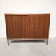 Meuble moderniste 2 portes coulissantes, 1960
