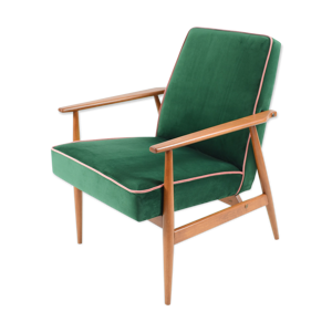 fauteuil vintage années - verte