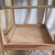 Solid wood serving trolley (Pine) - mid 20th century