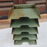Old document / mail locker Colombia metal 50s