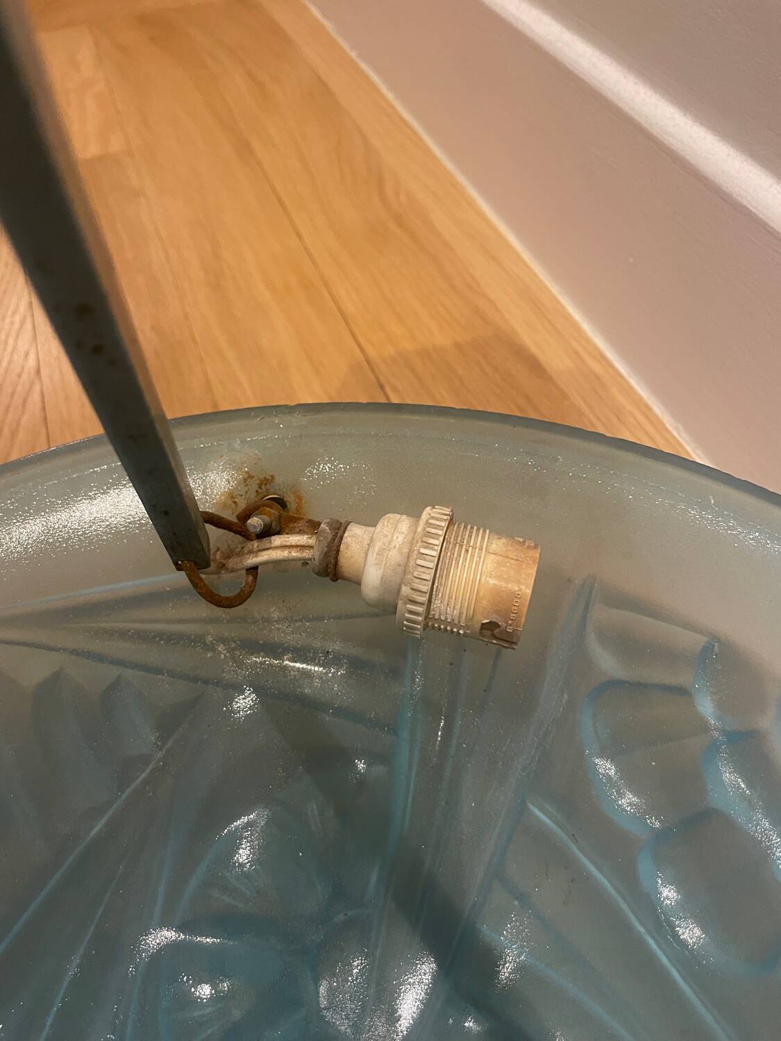 Degué Art Deco Pendant Light