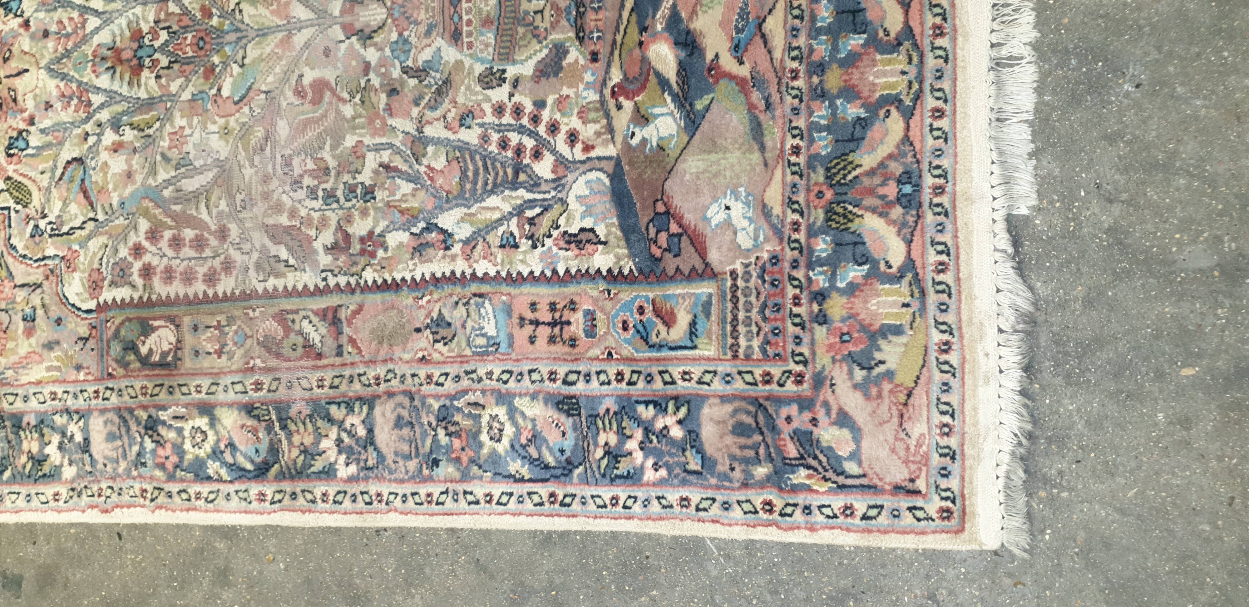 Oriental carpets silk wool