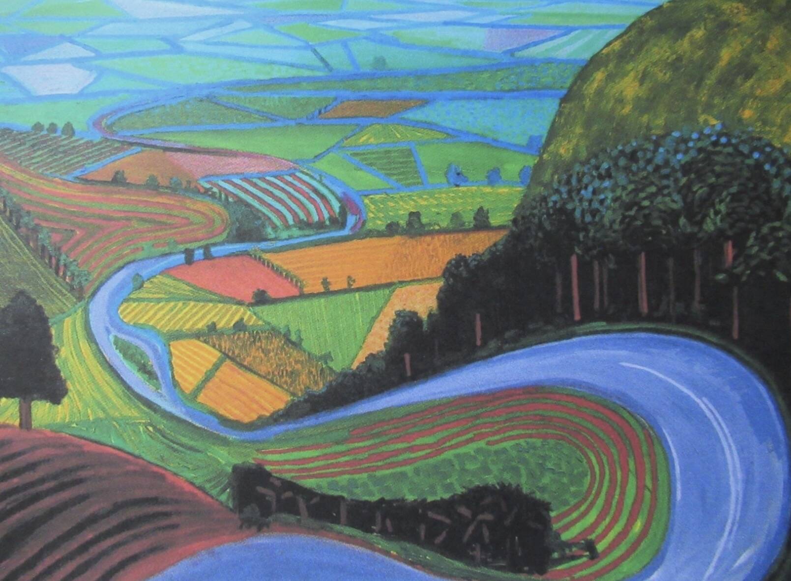 Lithograph by David Hockney