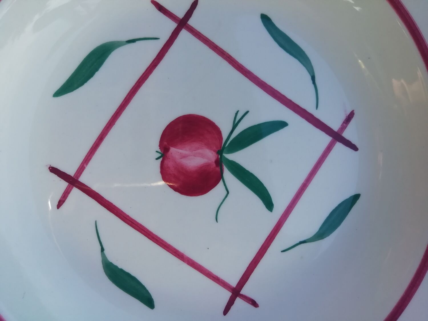 Apple plate