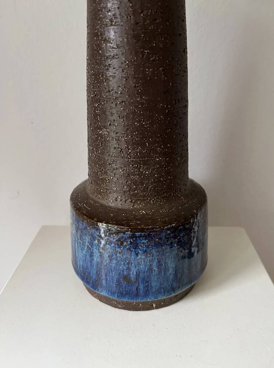 MICHAEL ANDERSEN Bornholm, Table lamp stoneware, ceramic, denmark, handmade
