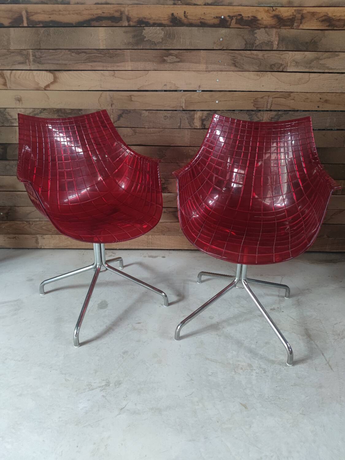 Lot de 2 chaises meridiana