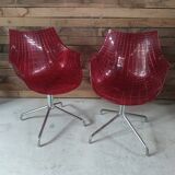 Set of 2 Meridiana chairs