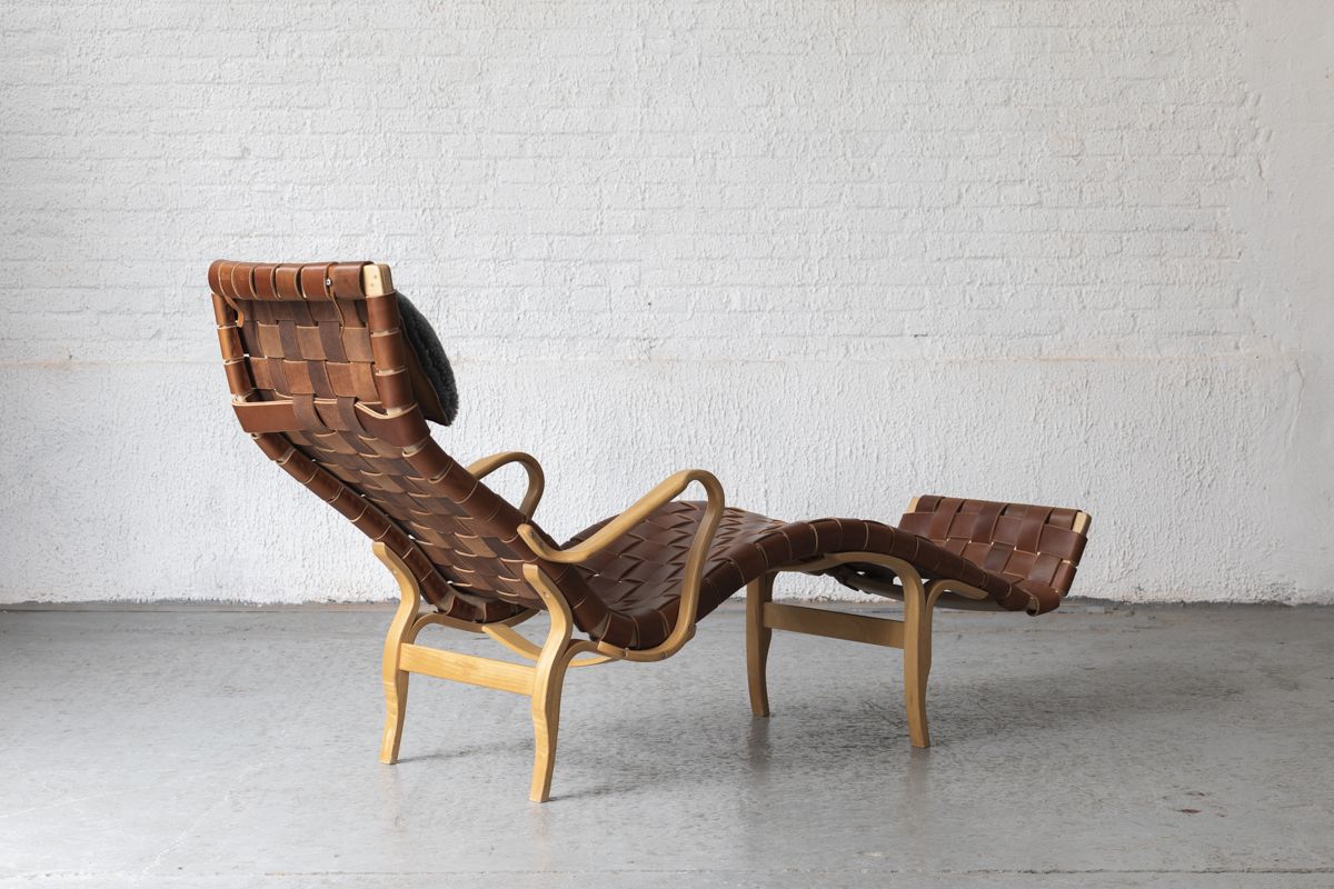 Lounge chair ‘Pernilla 3’, designed by Bruno Mathsson and produced in Sweden by DUX in the 1960’s