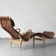 Lounge chair ‘Pernilla 3’, designed by Bruno Mathsson and produced in Sweden by DUX in the 1960’s
