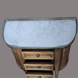 Small Louis XVI Half-Moon Commode