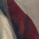 Huile toile Gabrielle Guillot de Raffaillac personnage oriental turban