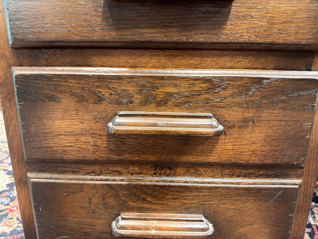 Bureau Chesterfield anglais antique