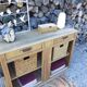 Solid wood storage furniture