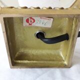 Marble and brass lamp