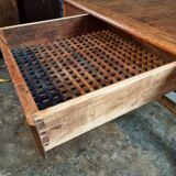 Antique French farmhouse dining table – Walnut work table, late 19th century