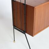 MidCentury Teak Regalsystem 60er Design Vintage Freistehend Regal