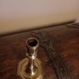 Candle holder in gilded bronze from the Louis XIV period