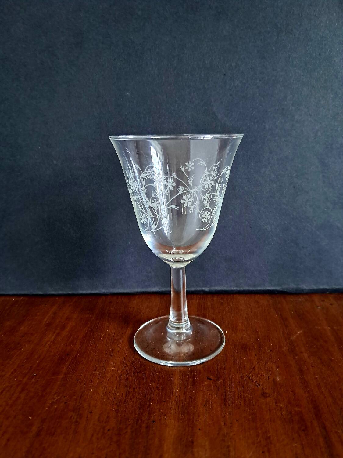 6 verres à vin enghien luminarc années 50/60