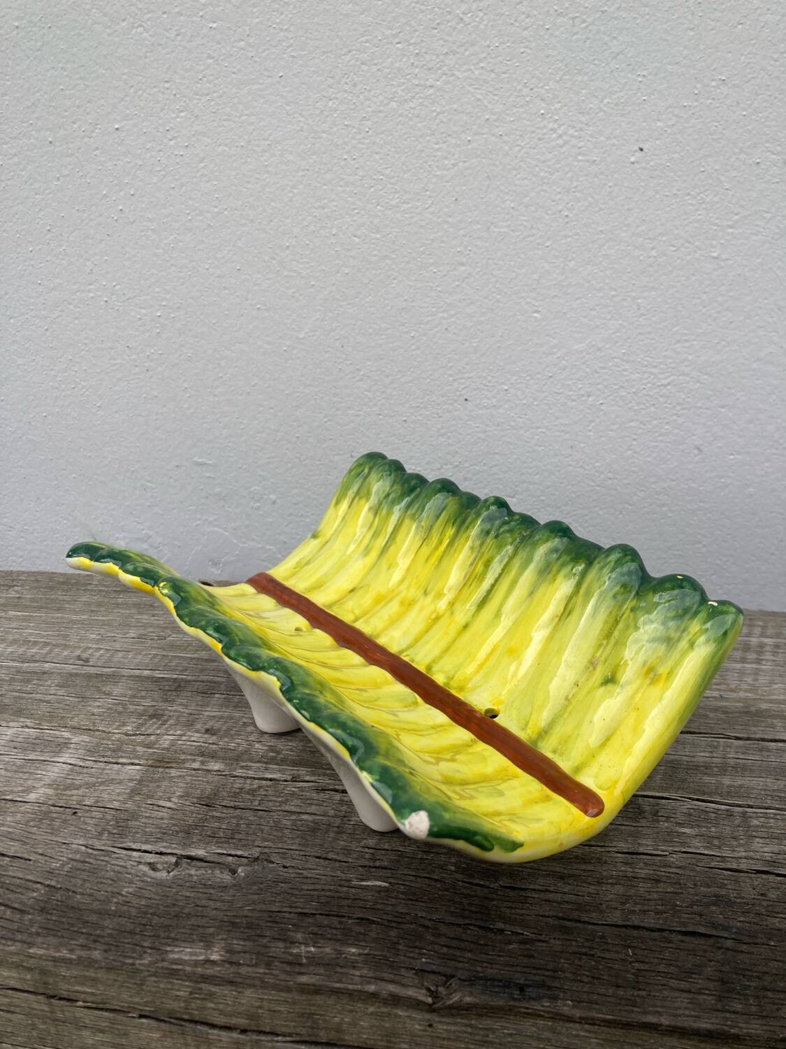 Asparagus slushie dish