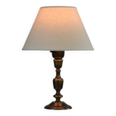 Table Lamp, Patinated Brass, Boréns, 1950s/60s, Sweden