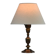 Table Lamp, Patinated Brass, Boréns, 1950s/60s, Sweden