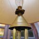 Floor lamp with lampshade