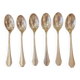 6 petites cuillères Ercuis